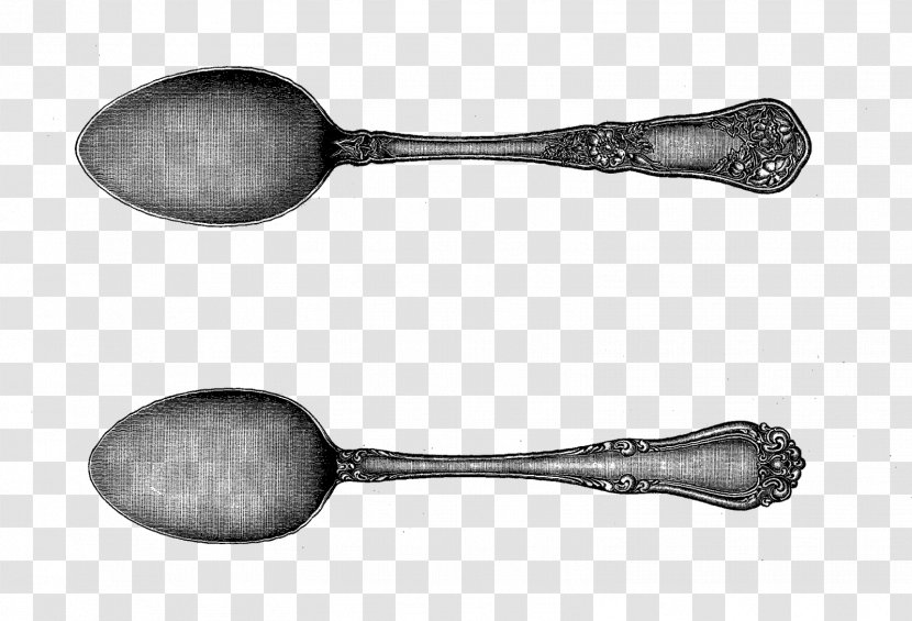 Tiramisu Teaspoon Fork Clip Art - Cutlery - Spoon Transparent PNG