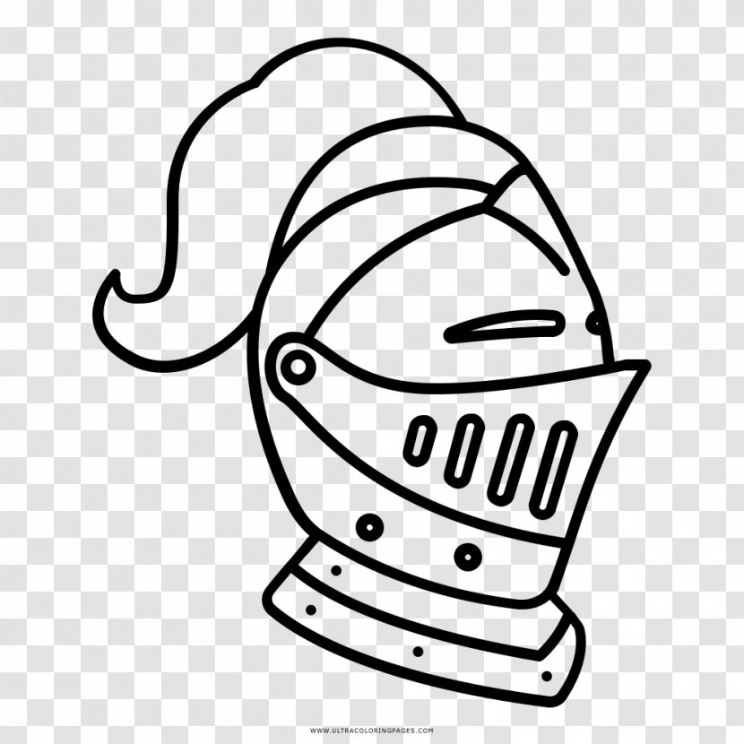 Clip Art Middle Ages Knight Drawing Chivalry - Components Of Medieval Armour Transparent PNG
