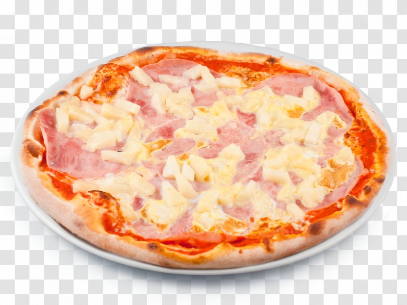 California-style Pizza Sicilian Tarte Flambée Prosciutto - Hawaiian Transparent PNG