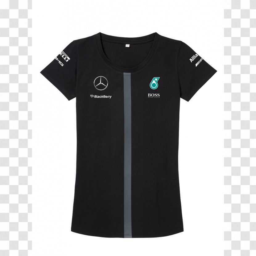 Mercedes-Benz MERCEDES AMG GT Mercedes Benz T-shirt Petronas F1 Team - Silhouette Transparent PNG