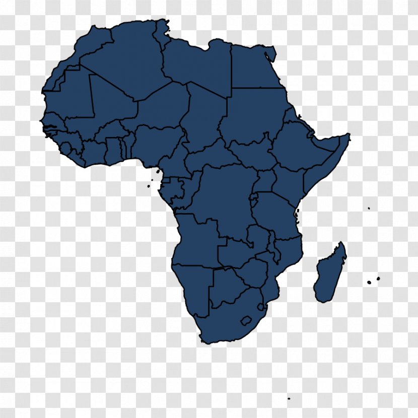 Africa World Map - Cartography - Continent Transparent PNG