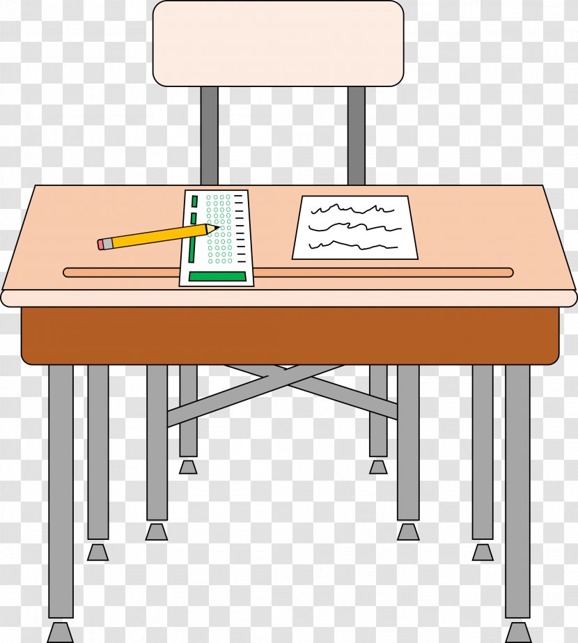 Table Student Desk Clip Art - Office Chairs - Standardize Cliparts Transparent PNG