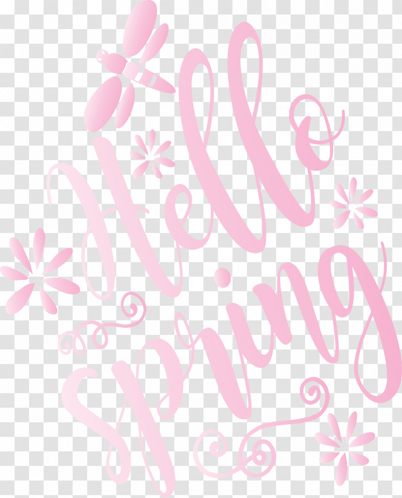 Hello Spring Spring Transparent PNG