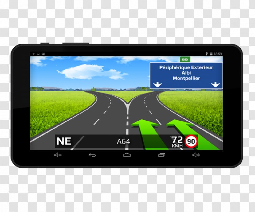 GPS Navigation Systems Tablet Computers Automotive System Truck Wi-Fi Transparent PNG