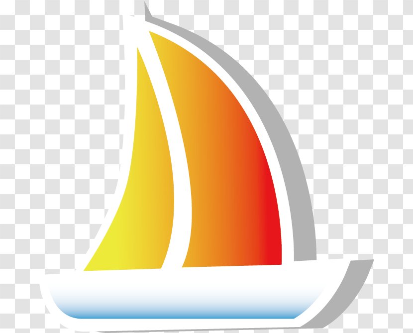 Logo Clip Art - Orange - Sailing Vector Material Transparent PNG