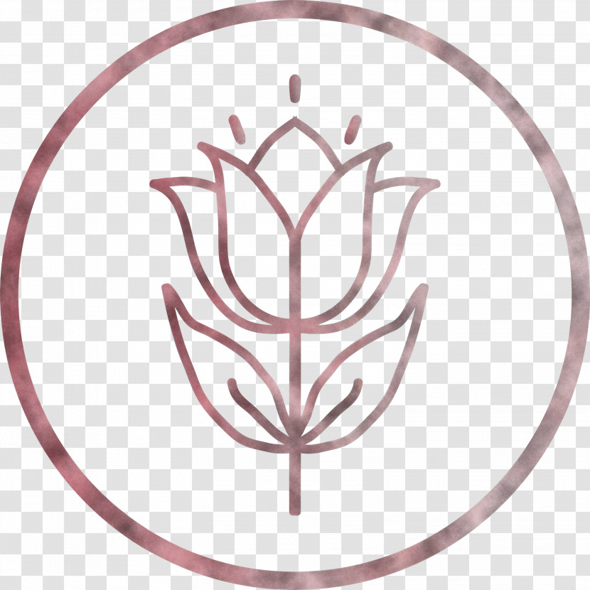 Watercolor Painting Icon Flower Leaf Tulip Transparent PNG