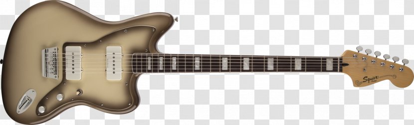 Fender Jazzmaster Squier Baritone Guitar Bass - Frame - Rosewood Transparent PNG
