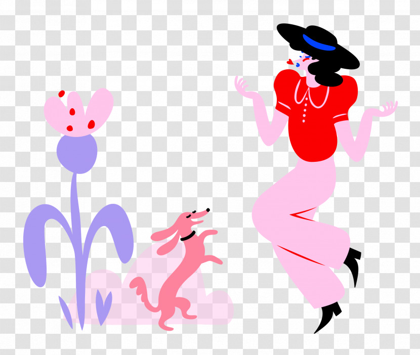 Park Pet Lady Transparent PNG