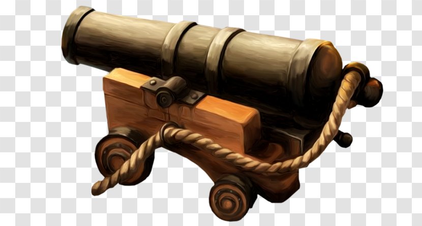 Cannon Clip Art - Watercolor - Wood And Transparent PNG