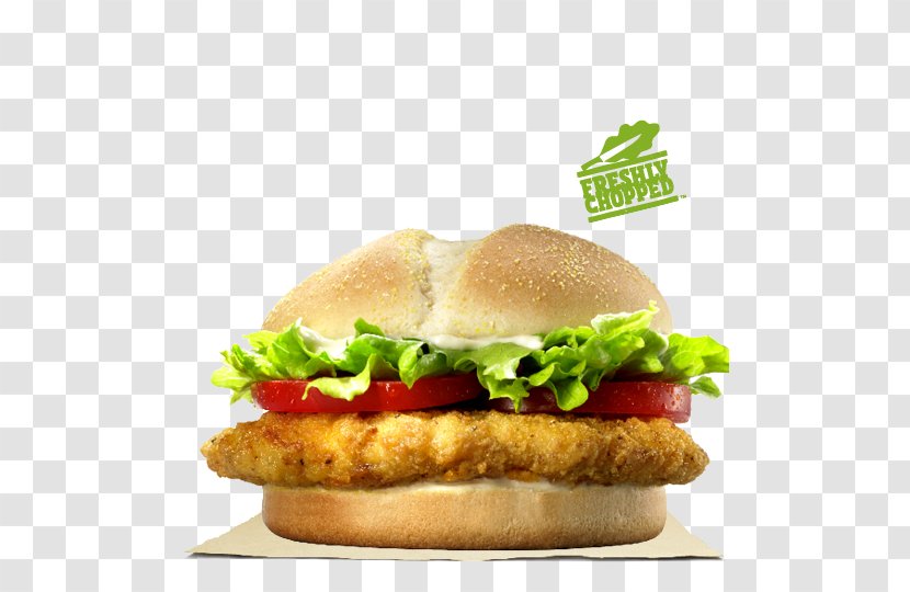 TenderCrisp Chicken Sandwich Hamburger Burger King Specialty Sandwiches KFC - Fingers Transparent PNG
