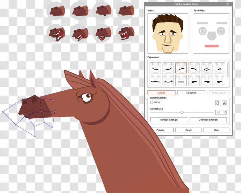 Horse CrazyTalk Cartoon Pony Animation - Talking Transparent PNG