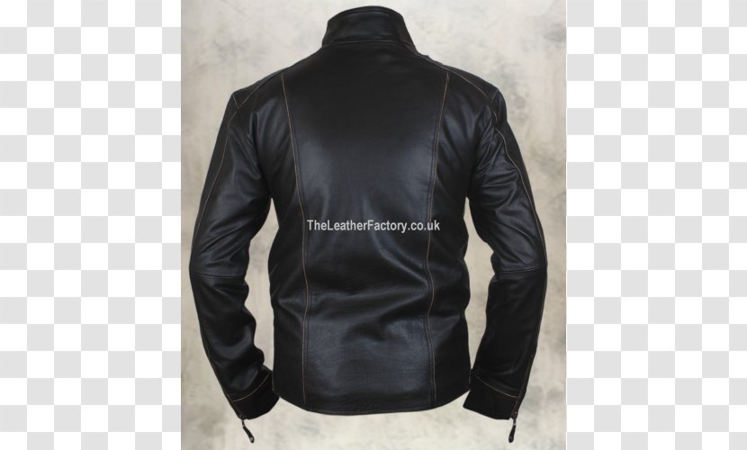 Leather Jacket Textile Sleeve - Solid Coat Transparent PNG