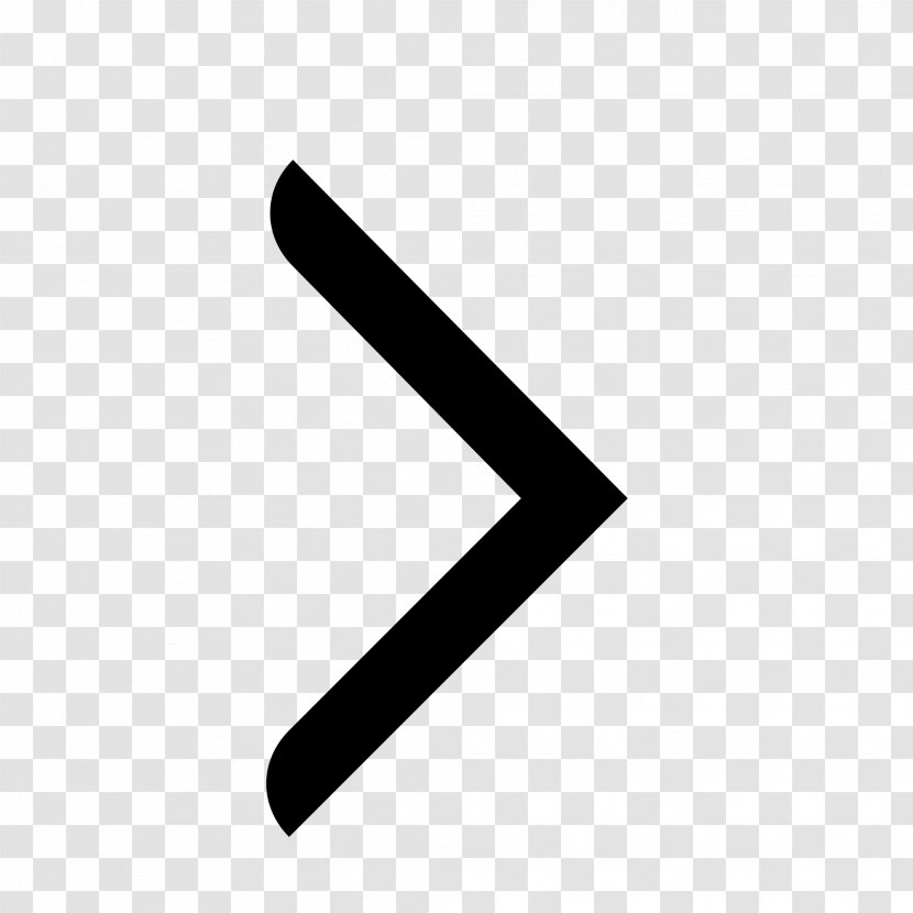 Left Arrow - Black And White - Hand Transparent PNG