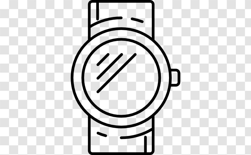 Smartwatch Android - Black And White - Tchnology Vector Transparent PNG