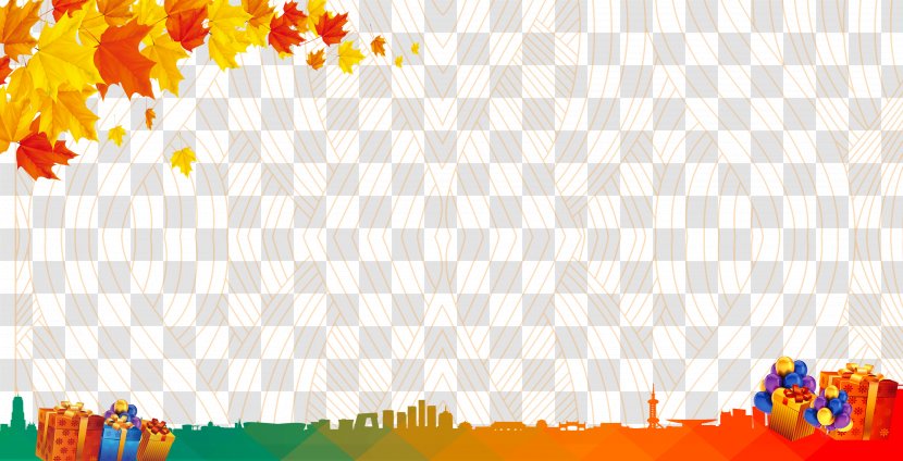 Autumn Maple - Art - Background Elements Transparent PNG