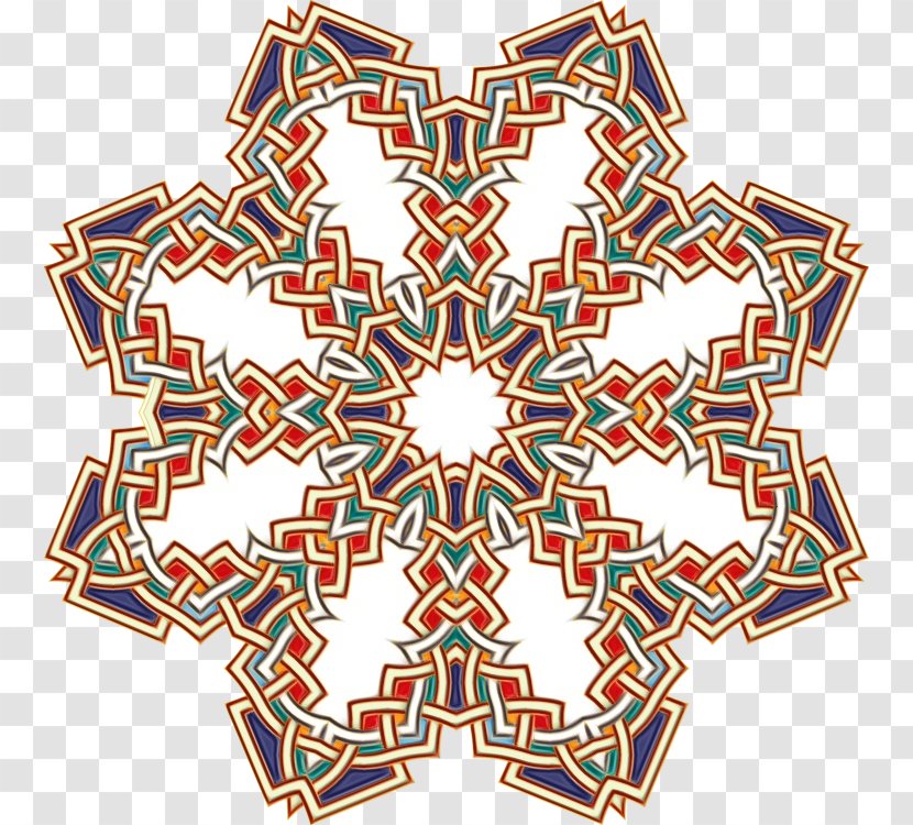 Clip Art Islamic Design Drawing Image - Geometric Patterns Transparent PNG