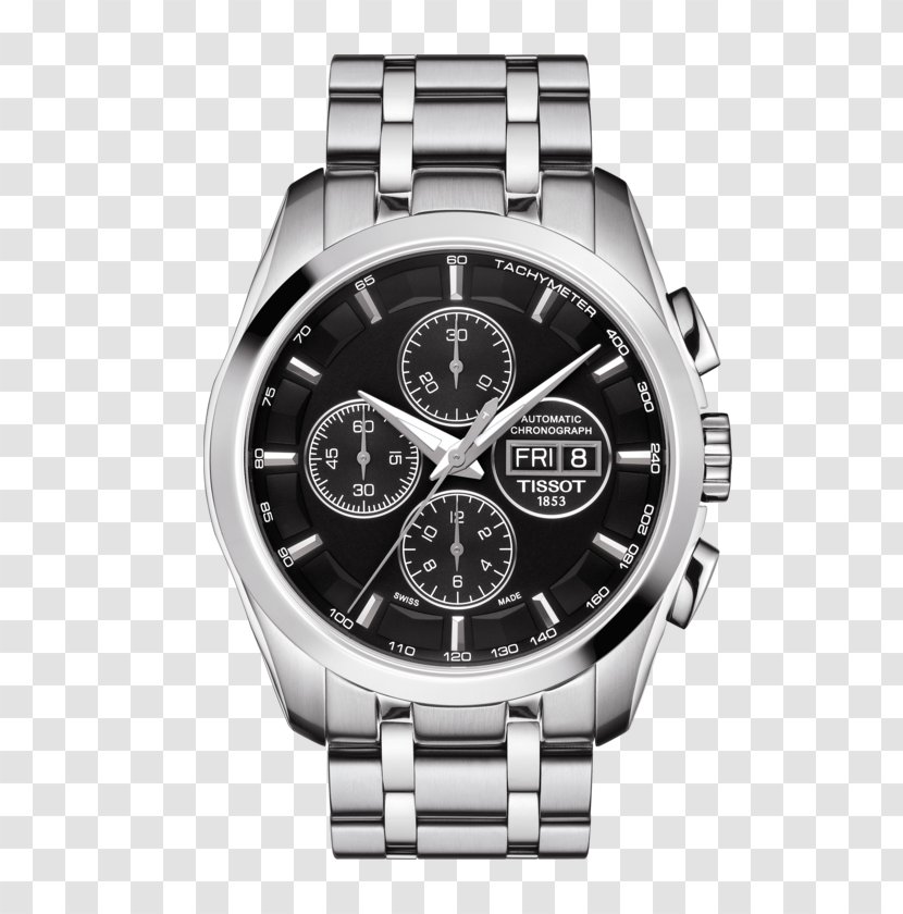 Tissot Couturier Automatic Chronograph Watch - Tag Heuer Transparent PNG