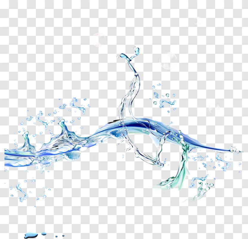 Water Transparency And Translucency Download - Text - Spilled Transparent PNG