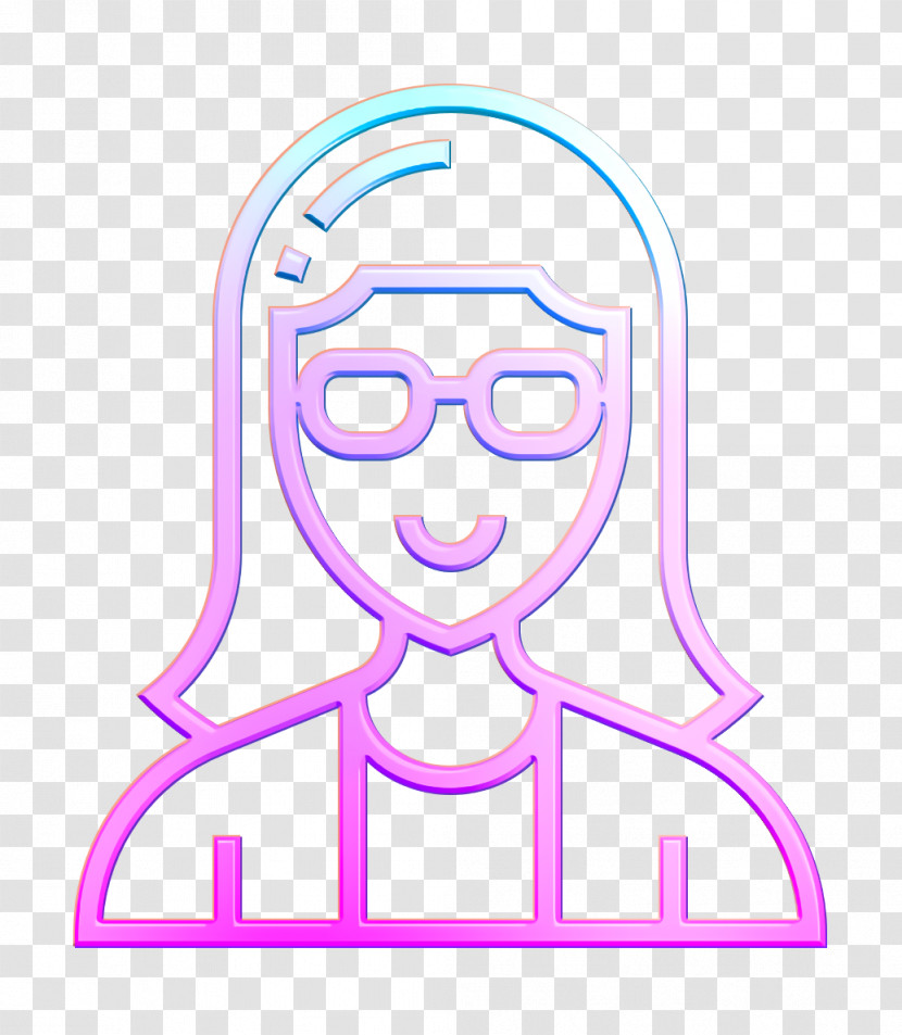 Secretary Icon Professions And Jobs Icon Careers Women Icon Transparent PNG