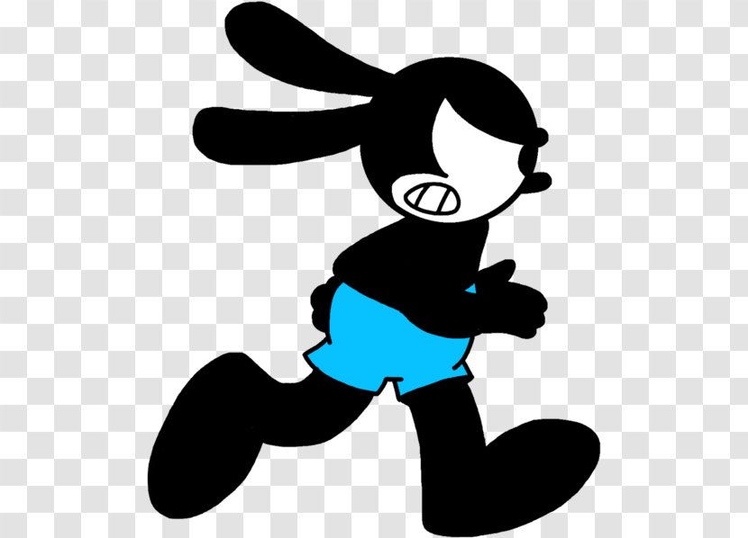 Clip Art Black & White - Animation - M Human Behavior LineOswald The Lucky Rabbit Messaging Apps Transparent PNG