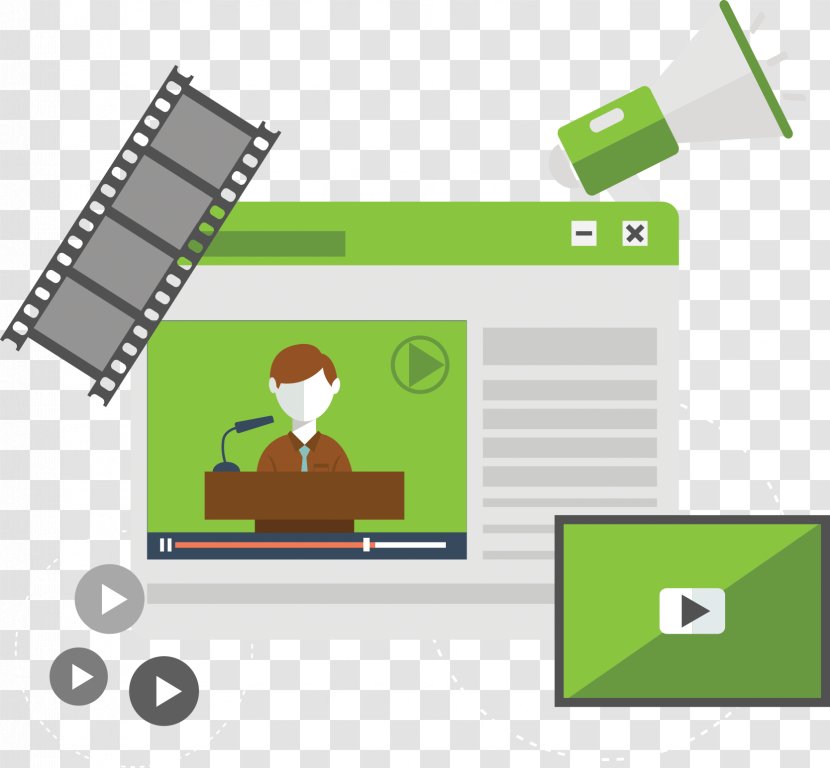Social Media Digital Marketing Video Advertising - Diens Transparent PNG