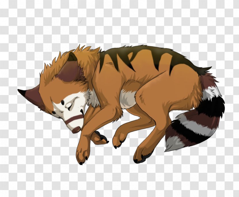 Red Fox Lion Siberian Husky Drawing Tiger - Flower Transparent PNG