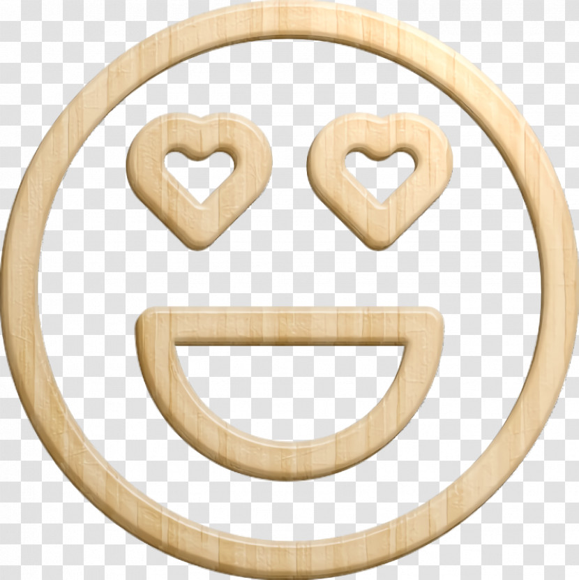 Motivation Icon Emoji Icon Heart Eyes Icon Transparent PNG