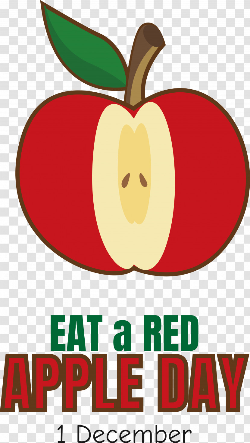 Eat A Red Apple Day Red Apple Fruit Transparent PNG