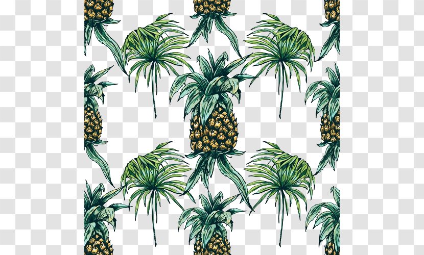 Juice Pineapple Textile Fruit Pillow - Tree Transparent PNG