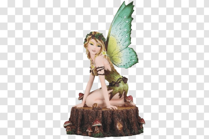 The Fairy With Turquoise Hair Figurine Statue Magic - Tree Transparent PNG