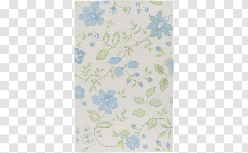 Carpet Tufting Paisley Blue Wallpaper - Flower Transparent PNG