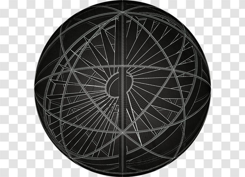 Wheel Circle White - Black And Transparent PNG