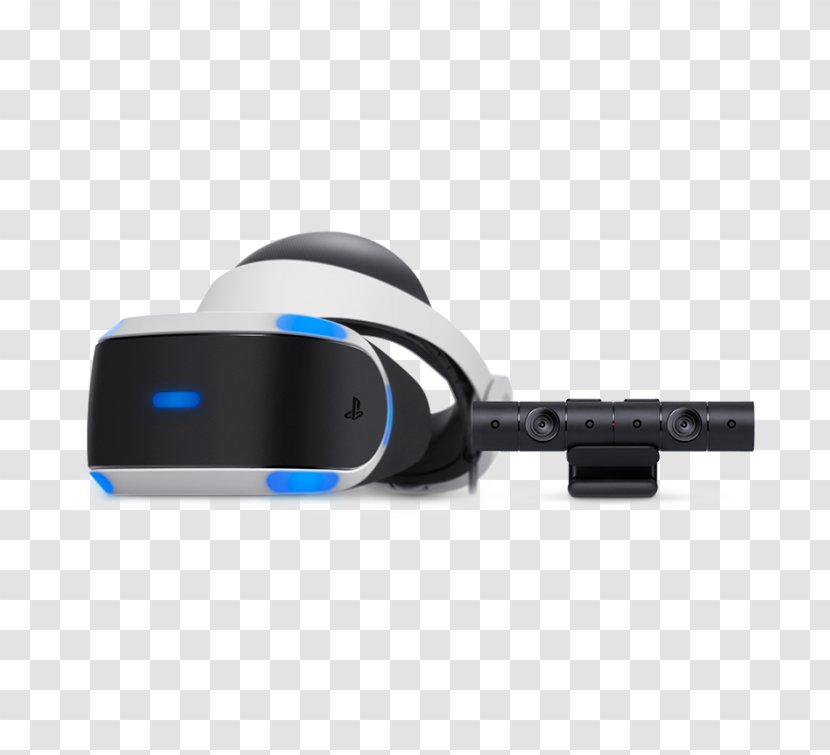 PlayStation VR Virtual Reality Headset Camera Gran Turismo Sport Oculus Rift - Electronics Accessory - Headphones Transparent PNG