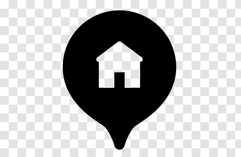 Geolocation Download - Black And White - Symbol Transparent PNG