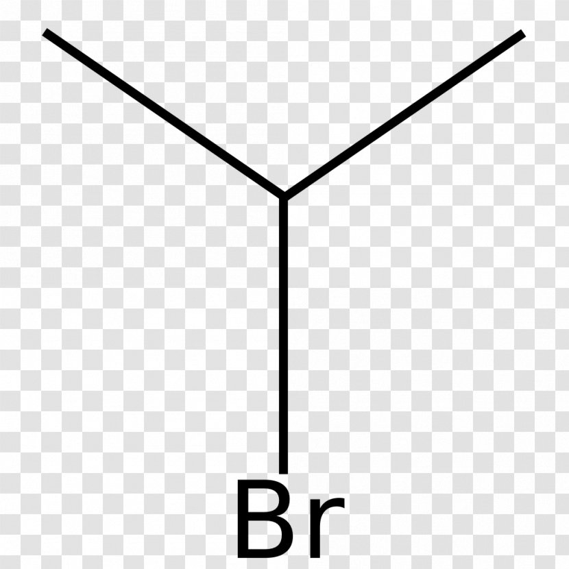 2-Bromopropane 1-Bromopropane Homologous Series Chemical Formula Compound - Area - Black And White Transparent PNG