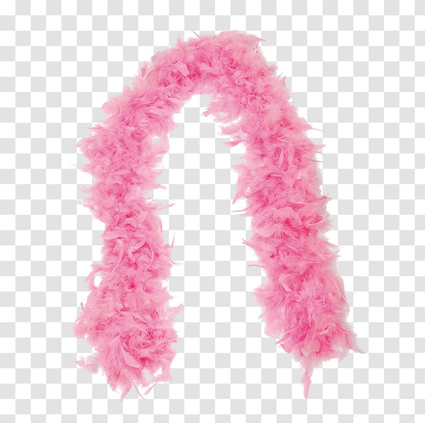 Feather Boa Pink Costume Party Blue Red - Ice Ceam Transparent PNG