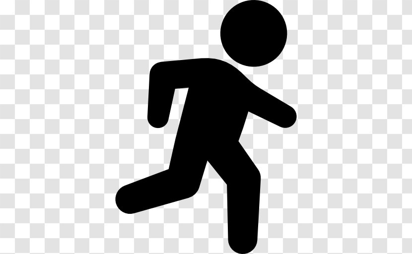 Running Man - Silhouette - Symbol Transparent PNG