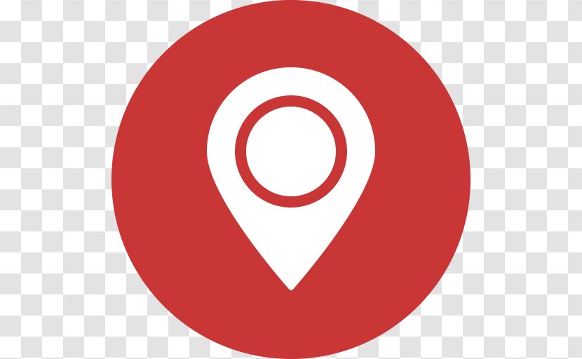 Social Media Download Circle - Location Logo Transparent PNG