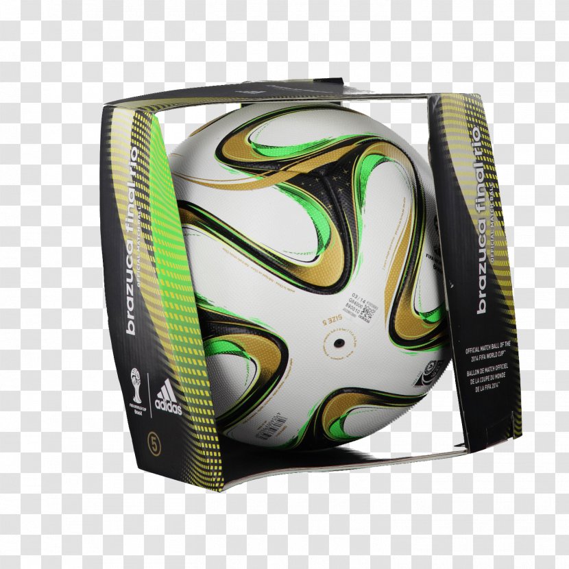 2014 FIFA World Cup Final Adidas Brazuca Rio Ball - Fifa Transparent PNG