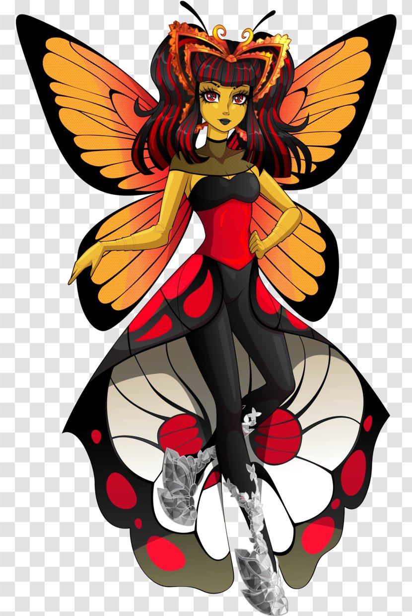 Monster High Doll Toy YouTube - Pollinator - Mothman Transparent PNG