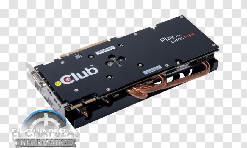 Graphics Cards & Video Adapters AMD Radeon Rx 200 Series Club 3D R9 280 - Electronics - King Maxwell Season 1 Transparent PNG