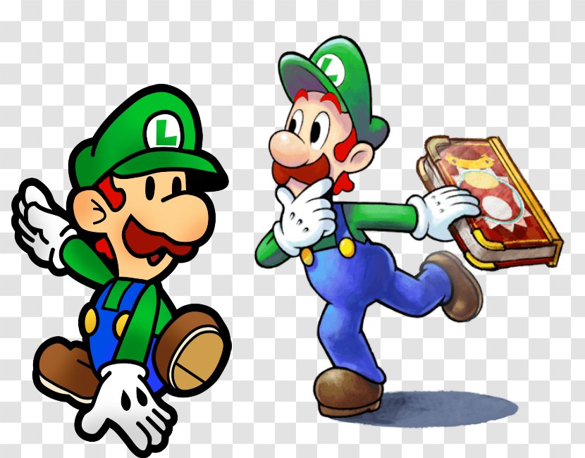 Mario & Luigi: Paper Jam Superstar Saga Mario: Sticker Star - Luigi Transparent PNG