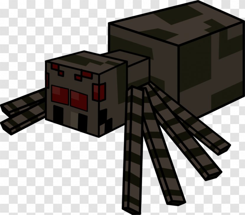 Minecraft Roblox Video Game Drawing Spider - Mines Transparent PNG