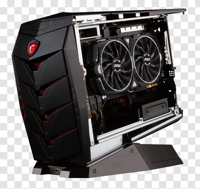 Gaming Computer Barebone Computers Personal MSI - Electronic Device - Desktop PC Transparent PNG