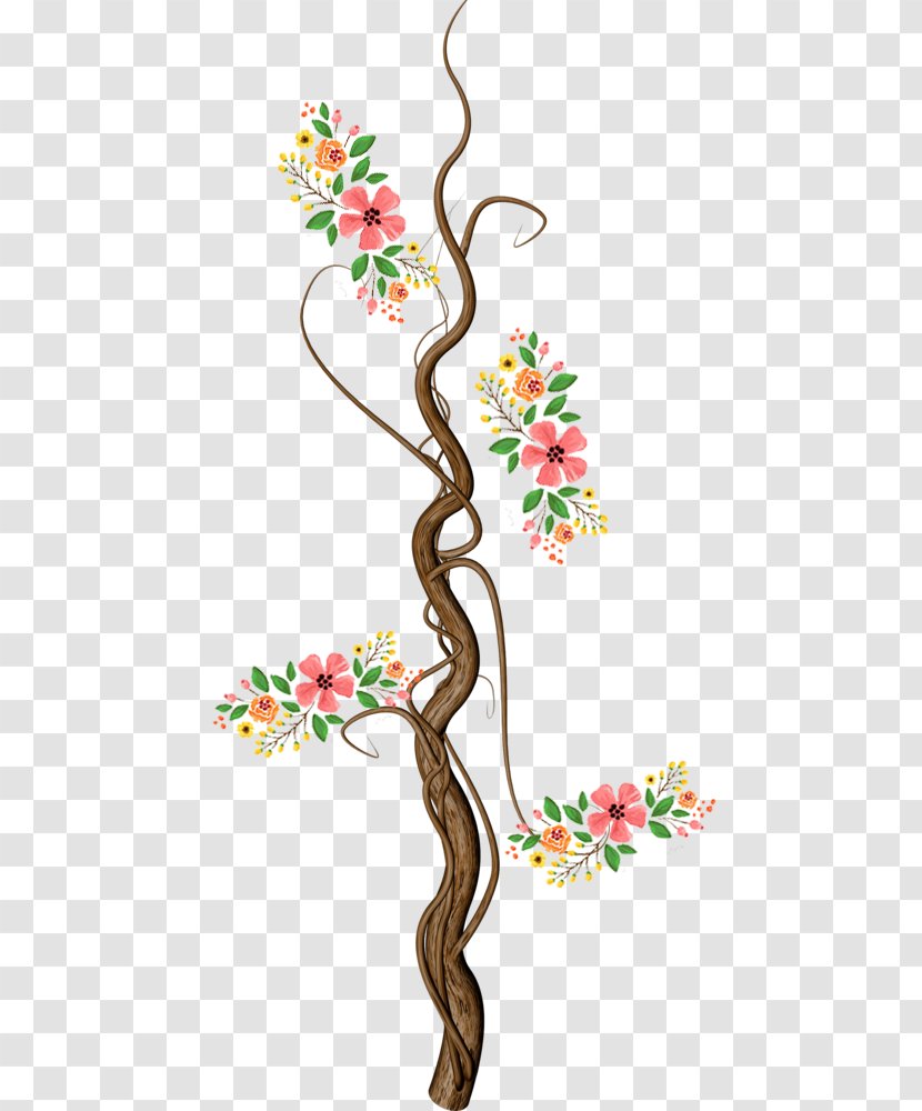 Floral Design Tree Drawing - Creative Arts - Color Transparent PNG