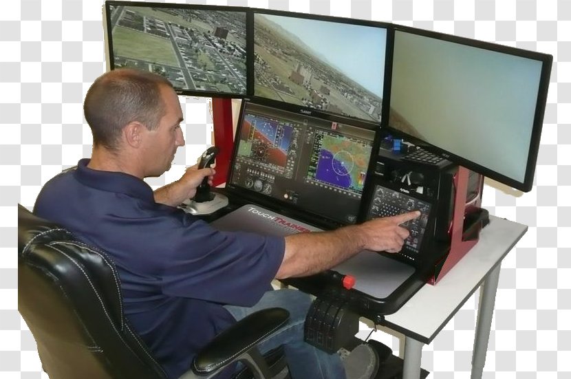 Cirrus SR22 SR20 Aircraft Airplane - Desk - Best Home Flight Simulator Cockpits Transparent PNG
