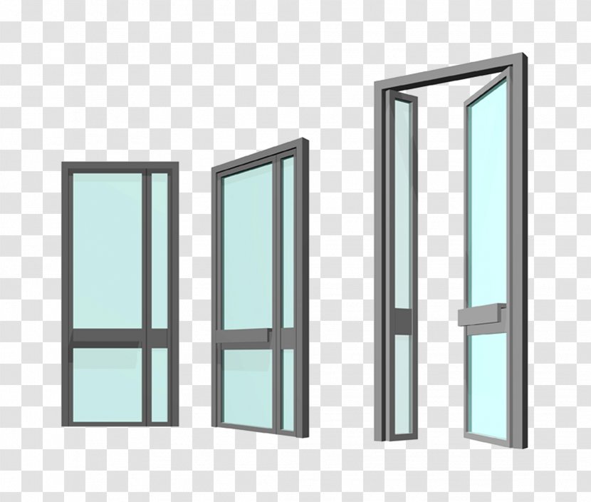Window Glass Door - Transparency And Translucency - Doors Windows Vector Transparent PNG