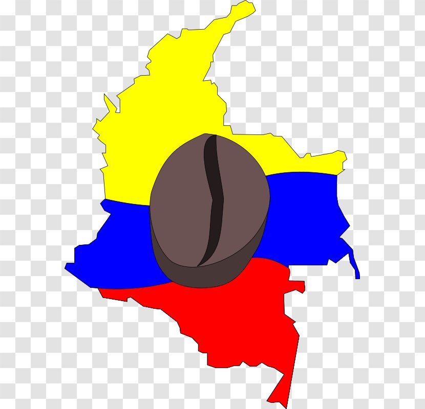 Flag Of Colombia World Map - Cartography - Vector Transparent PNG