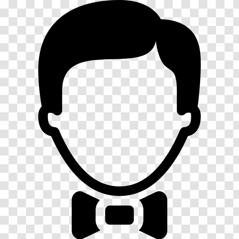 Beard Clip Art - Black And White Transparent PNG