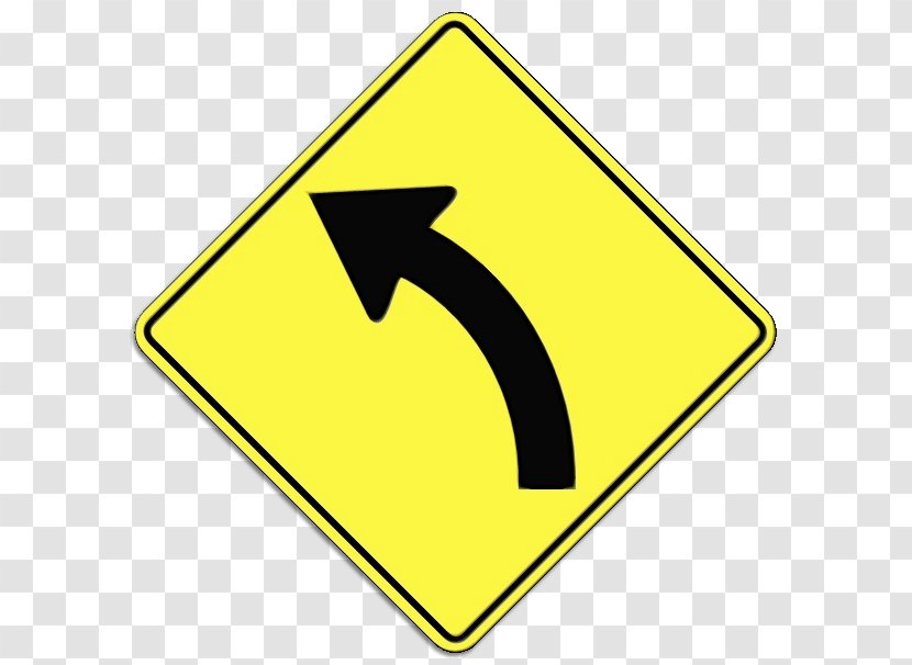 Arrow - Signage - Traffic Sign Symbol Transparent PNG